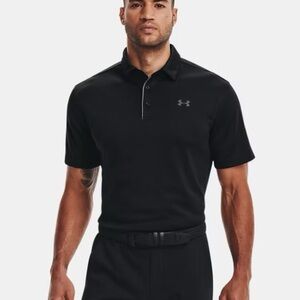 Men’s Under Armour Tech Polo Size: L Black